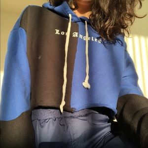 NWOT JUICY COUTURE CROPPED HOODIE